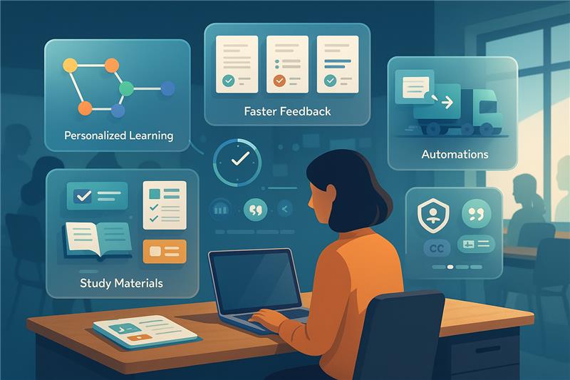 AI in Education: Personalization, Faster Feedback, Fewer Repetitive Tasks